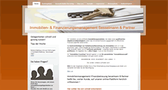 Desktop Screenshot of immoconsult-sesselmann.de