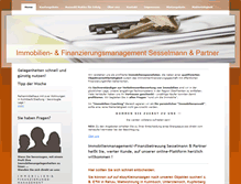 Tablet Screenshot of immoconsult-sesselmann.de